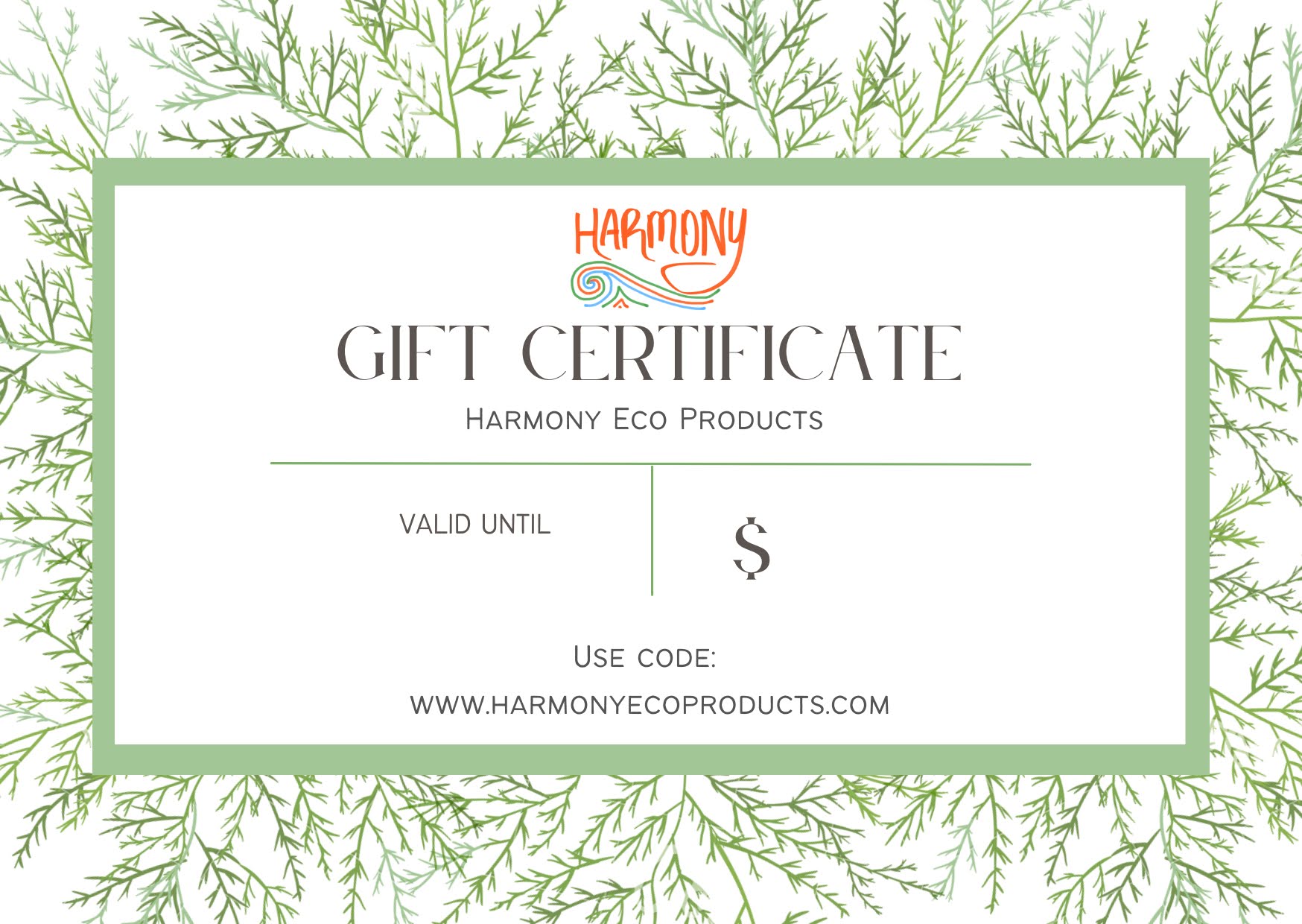 Gift Certificate